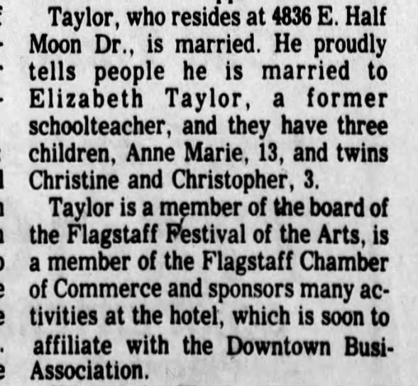 Clipping from Arizona Daily Sun
